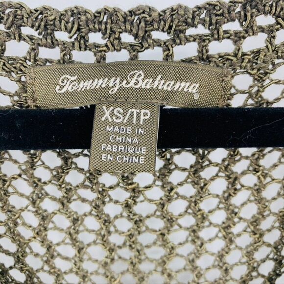 Tommy Bahama Knit Mesh Top Sz XS - Picture 3 of 6